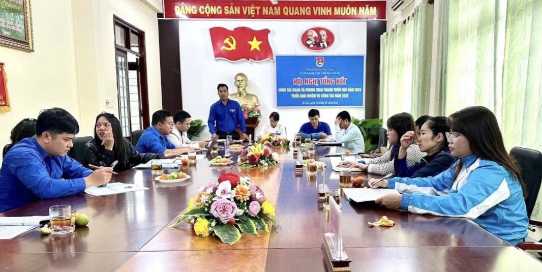 TỔNG KẾT CỤM GIAO ƯỚC  THI ĐUA  SỐ 3 TỈNH ĐOÀN NĂM 2024